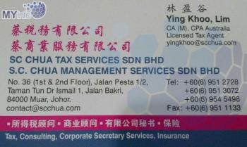 S.C. CHUA MANAGEMENT SERVICES SDN BHD