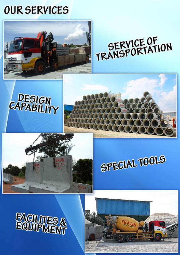 BUSINESS DIRECTORY, 工商資訊 - Concrete Products, 混凝土制品 - TEKUN CONCRETE (M